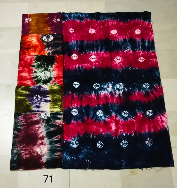 Tye dye nighty fabric  uploaded by Angels city fashion fabric on 9/29/2023