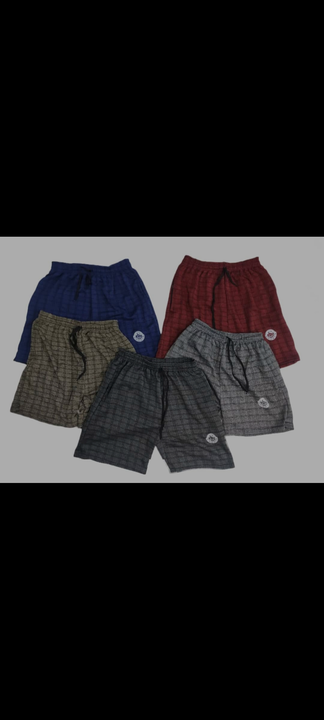 Imported laycra  Box check shorts in multi color size.XXL uploaded by business on 9/29/2023