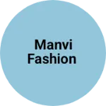 Business logo of manvi fashion