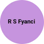 Business logo of R s Fyanci