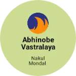 Business logo of Abhinobe vastralaya and jeans center
