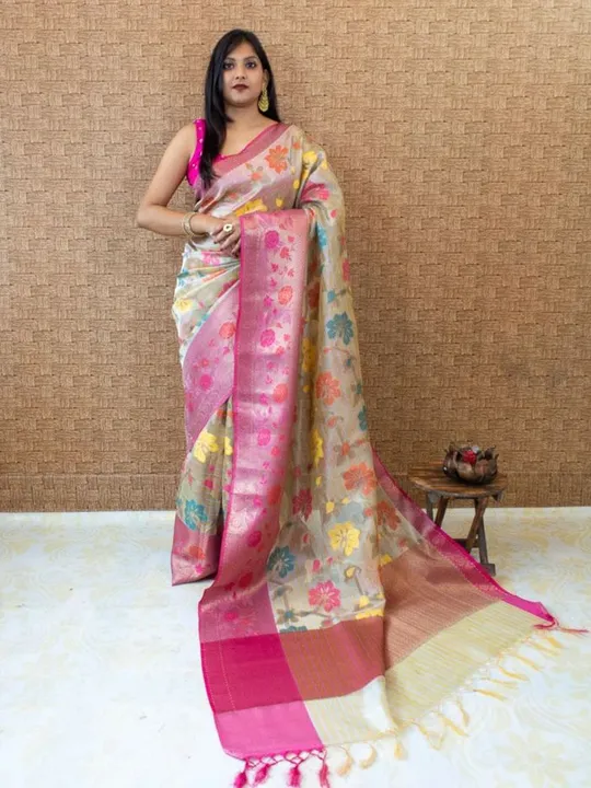 Tissue  uploaded by M.S Silk Saree on 9/30/2023