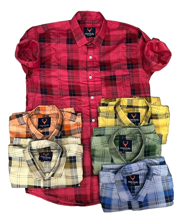 Check Shirt uploaded by Patel knitwear on 9/30/2023