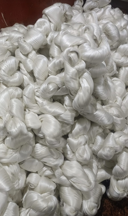 Raw silk yarn, warp, twisted silk, jhute etc uploaded by Jpsilks on 9/30/2023