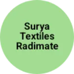 Business logo of Surya textiles radimate and sharee centre