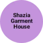 Business logo of Shazia garment house