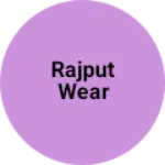 Business logo of Rajput wear