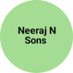 Business logo of Neeraj n sons