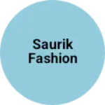 Business logo of saurik fashion