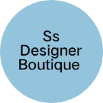 Business logo of Ss designer Boutique