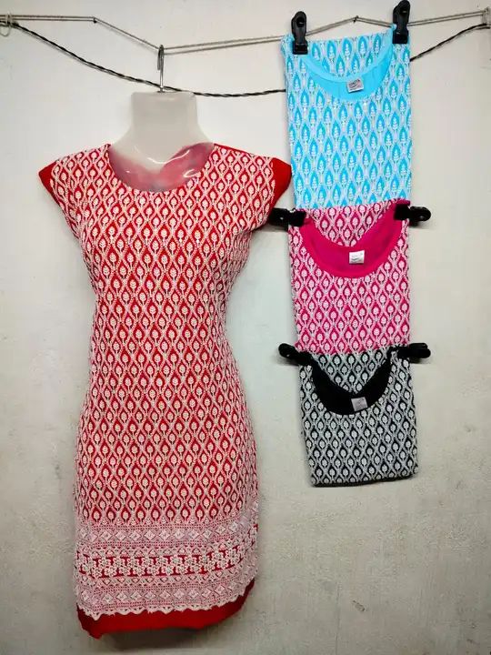 Cotton kurti size - xl &xxl uploaded by Sweety Rani Dresses  on 9/30/2023