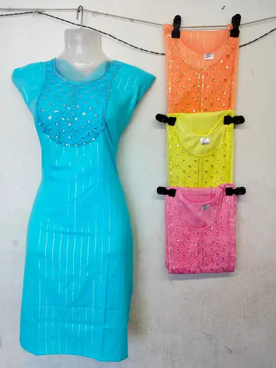 Cotton kurti size xl& xxl uploaded by Sweety Rani Dresses  on 9/30/2023