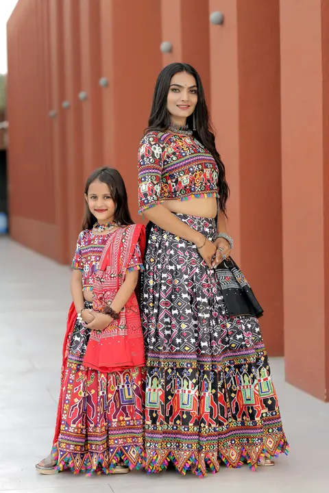 Mother daughter navratri  uploaded by business on 9/30/2023