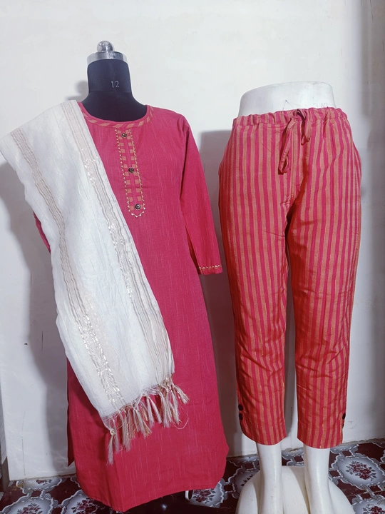 Kurti set with dupatta  uploaded by business on 9/30/2023