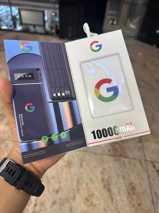 10000 mah google power Bank uploaded by business on 9/30/2023