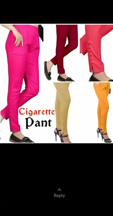 Cigarette pant  uploaded by H Kumar Manufacturer on 9/30/2023