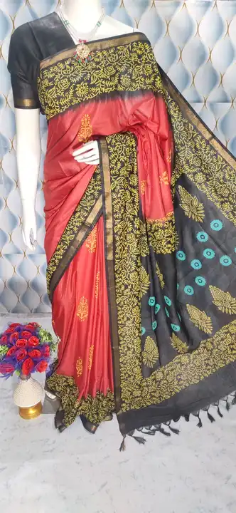Katan silk saree booking no8825269564 uploaded by business on 9/30/2023