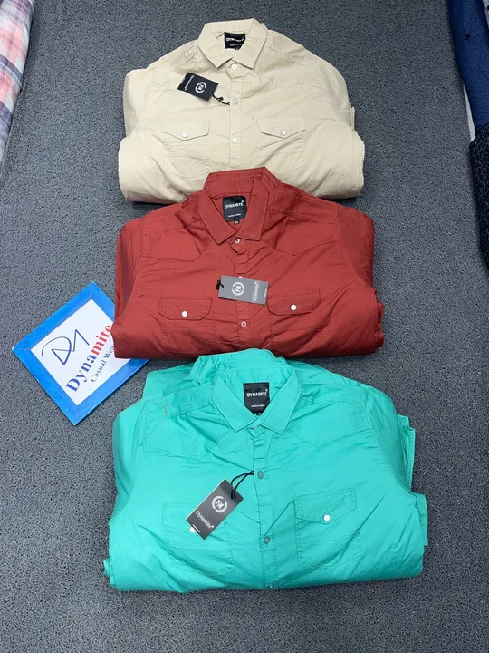 Men cotton shirts  uploaded by Rida store on 9/30/2023