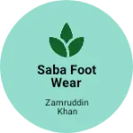 Business logo of Saba foot wear