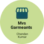 Business logo of Mvs garmeants