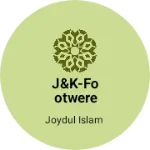 Business logo of J&k-footwere shop