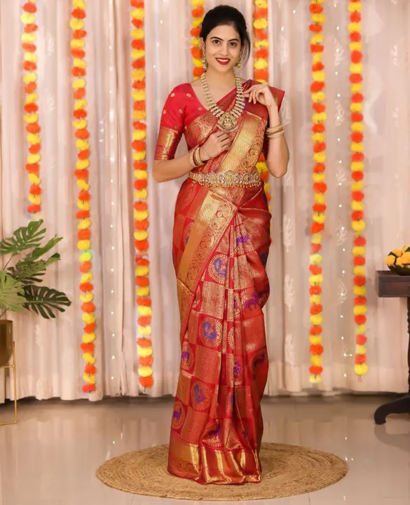 Silk saree uploaded by business on 10/1/2023