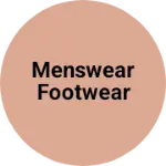 Business logo of Menswear footwear