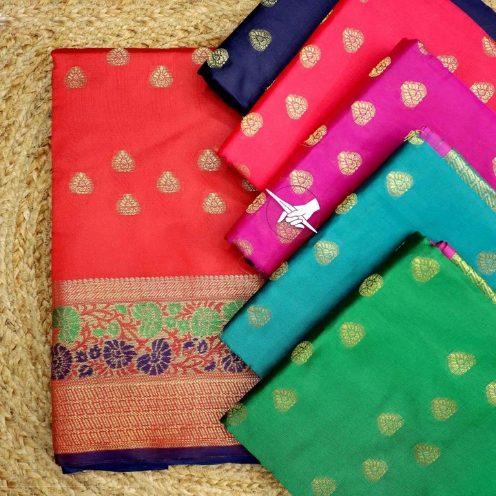 Soft lichi silk sarees  uploaded by business on 10/1/2023