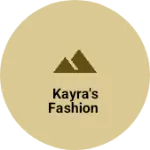 Business logo of Kayra's fashion