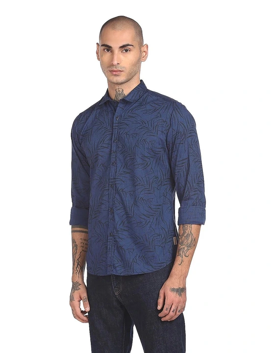hot button printed denim shirt for men!  uploaded by Hotbutton.in  on 10/1/2023