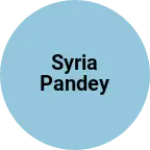 Business logo of Syria Pandey