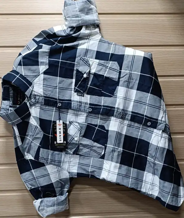 COTTON TWILL CHECKS

SIZE.M-L-XL. uploaded by APPLE POINT  on 10/1/2023