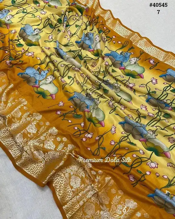 Cotton dola silk  uploaded by SAURYA LIFE STYLE on 10/1/2023