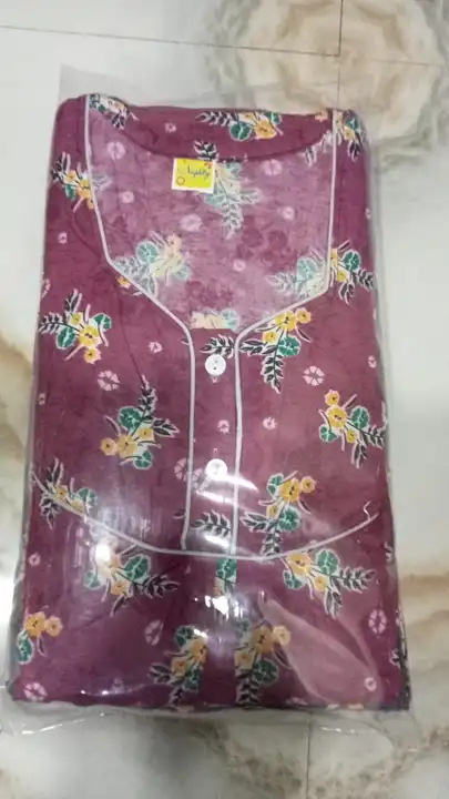 Post image Free size cotton gown set of 5 pcs
Moq 30 pcs please contact on 8668876770 or 9967106485