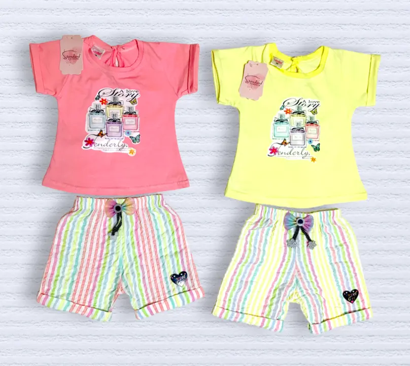 Girls top & hot pant set (size-16×20) uploaded by business on 10/1/2023