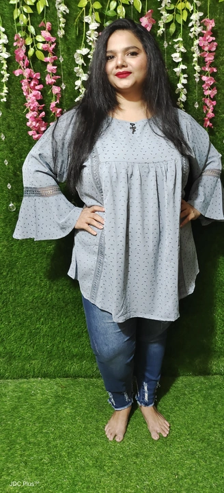 Peplum top  uploaded by JDC Plus size women's clothing Store on 10/1/2023