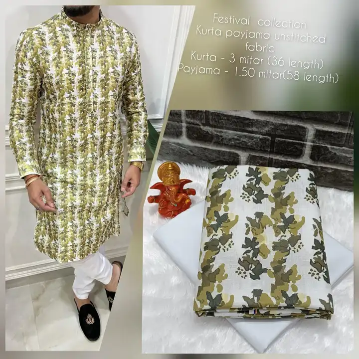 Men's kurta pyjama set  uploaded by Shivam enterprises on 10/2/2023
