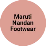 Business logo of Maruti nandan footwear