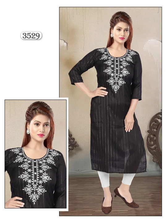 D.no:3541 ( Only Kurti )

Style: Straight Printed Kurti

Fabric: Rayon Two Tone

Size: M, L, XL, XXL uploaded by NAWABI CREATION on 10/2/2023