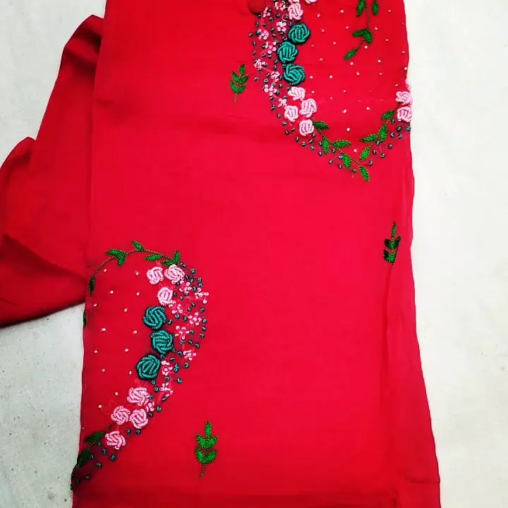 Post image I want 10 pieces of Suits and dress material at a total order value of 5000. I am looking for Original organza fabric
Jaam
Cotton
. Please send me price if you have this available.