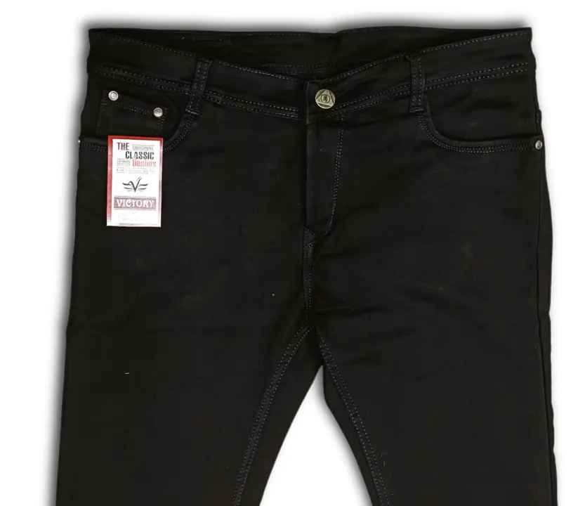 Mens Black by black cotton jeans  uploaded by Victory Exports on 10/2/2023