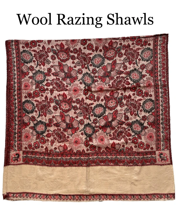 Wool Razing Shawl uploaded by Krishna Textiles on 10/2/2023