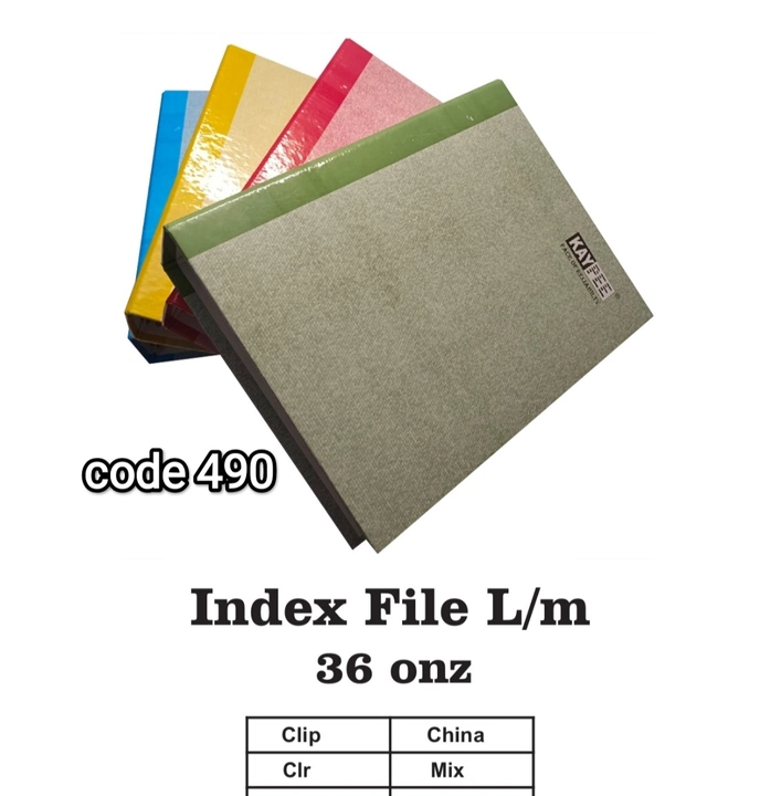 Index file L/M uploaded by PAL STATIONERY MART on 10/2/2023