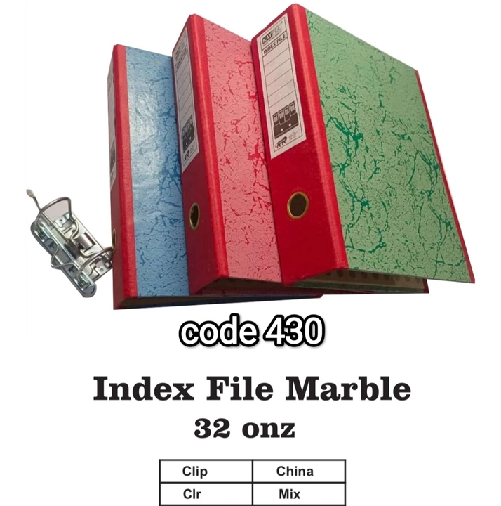 Index file Marble 32 onz uploaded by PAL STATIONERY MART on 10/2/2023