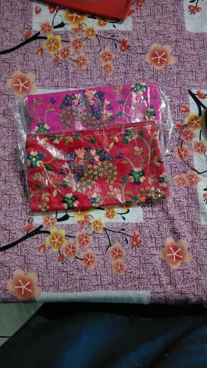 Post image Embroidery purse..