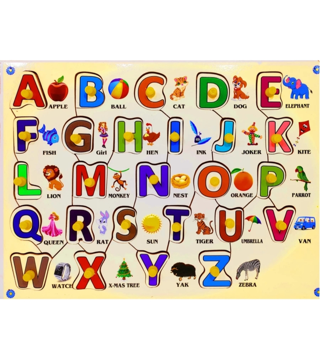 Post image Alphabet picture wooden toys