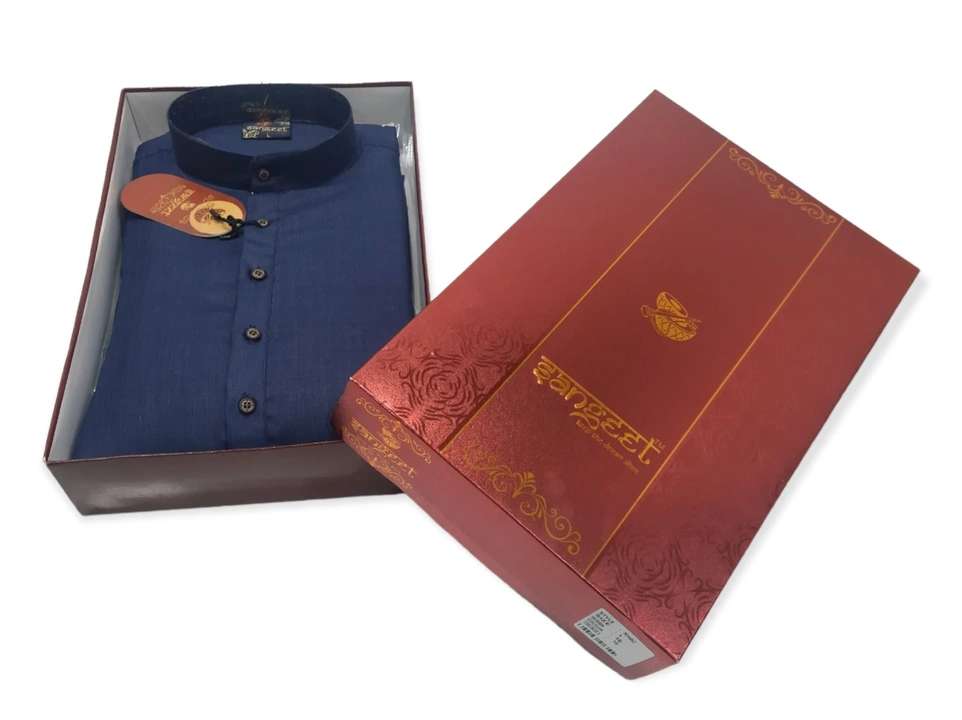 🎶🎶 SANGEET 🎶🎶  BOX PACKING EXCLUSIVE KURTA PYAJAMA SET FOR MEN uploaded by Kushal Jeans, Indore on 10/2/2023