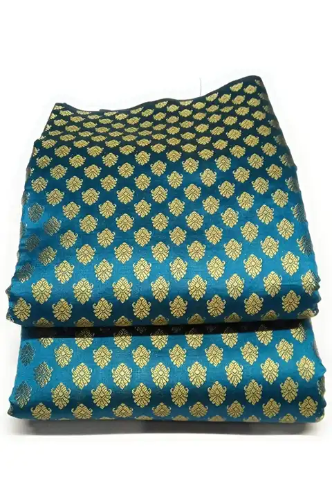 Banarasi Brocade Silk Unstitched Blouse Peace 1 mtr uploaded by G.N.S. on 10/2/2023