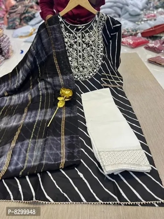 3pic kurti pent duptta  uploaded by Aayat cloths on 10/2/2023