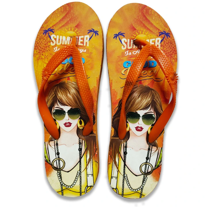 Post image Hey! Checkout my new product called
Ladies slippers and flip flop orange.